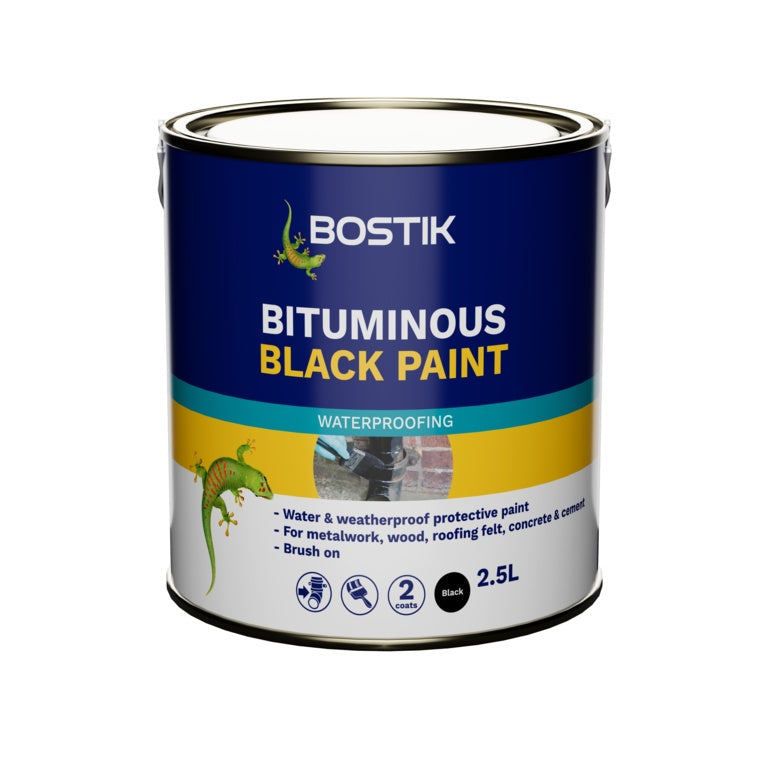 AMK® Bostik Bituminous Black Paint 2.5L