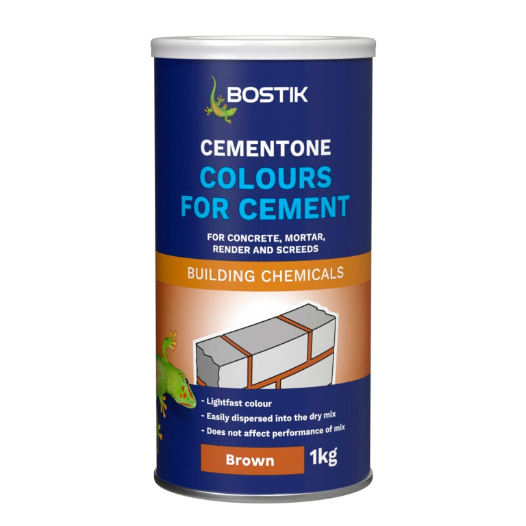 AMK® Cementone Colours For Cement 1kg - Russet Brown