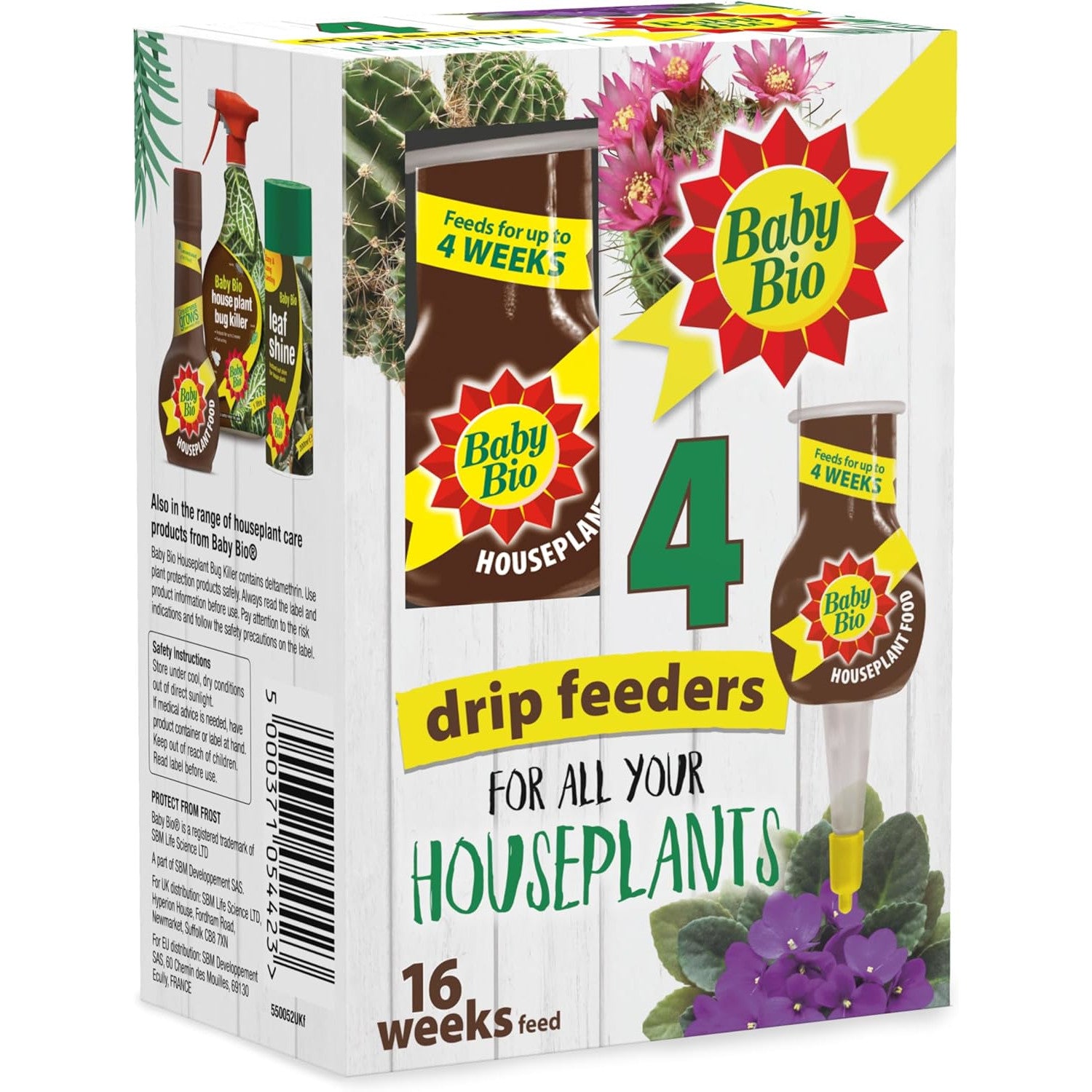 Baby Bio Drip Feeders 40ml Pack of 4