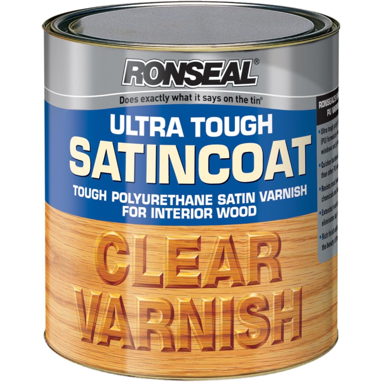 AMK® Ronseal Ultra Tough Varnish Satin Coat 2.5L