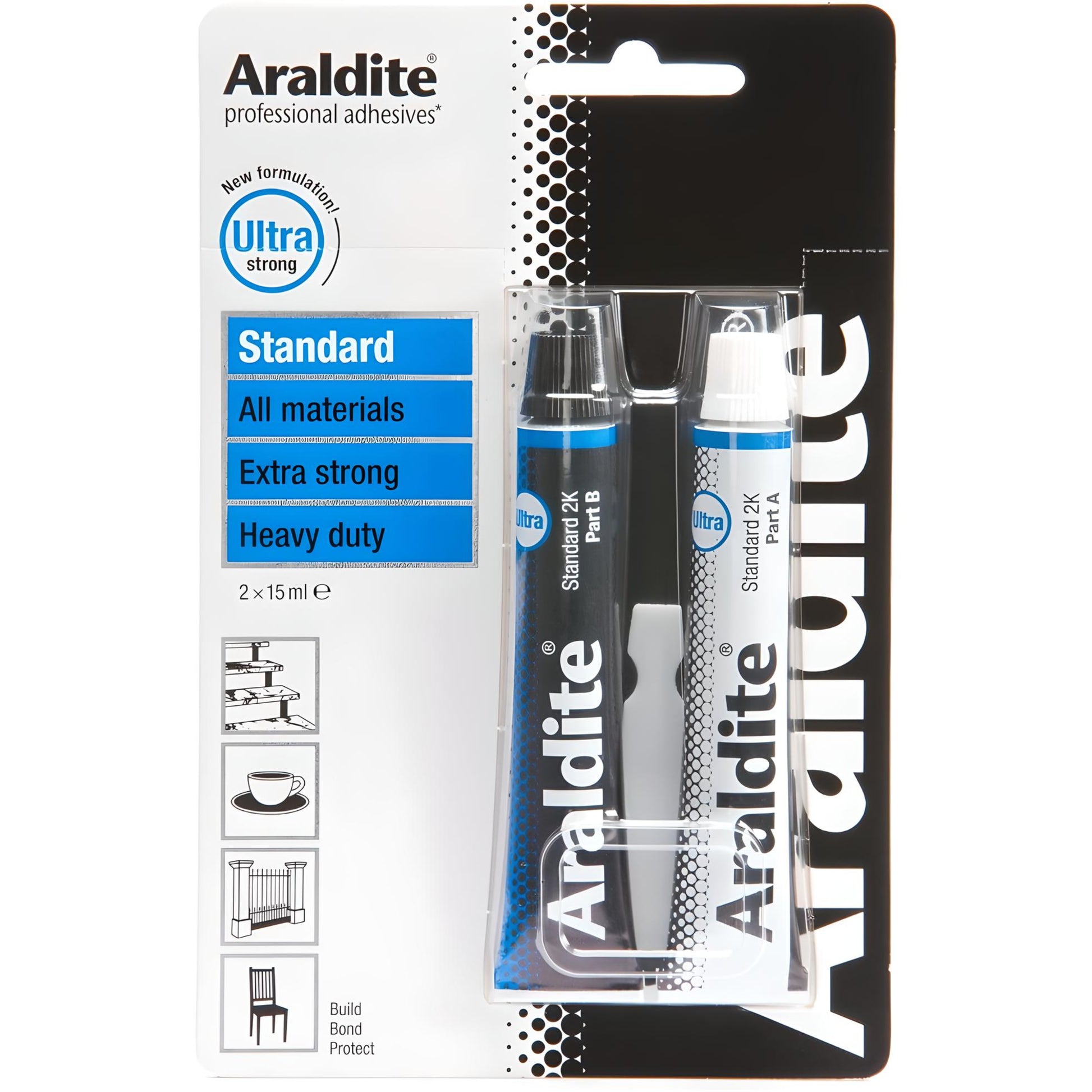 Araldite Standard Tube 2 x 15ml Tubes