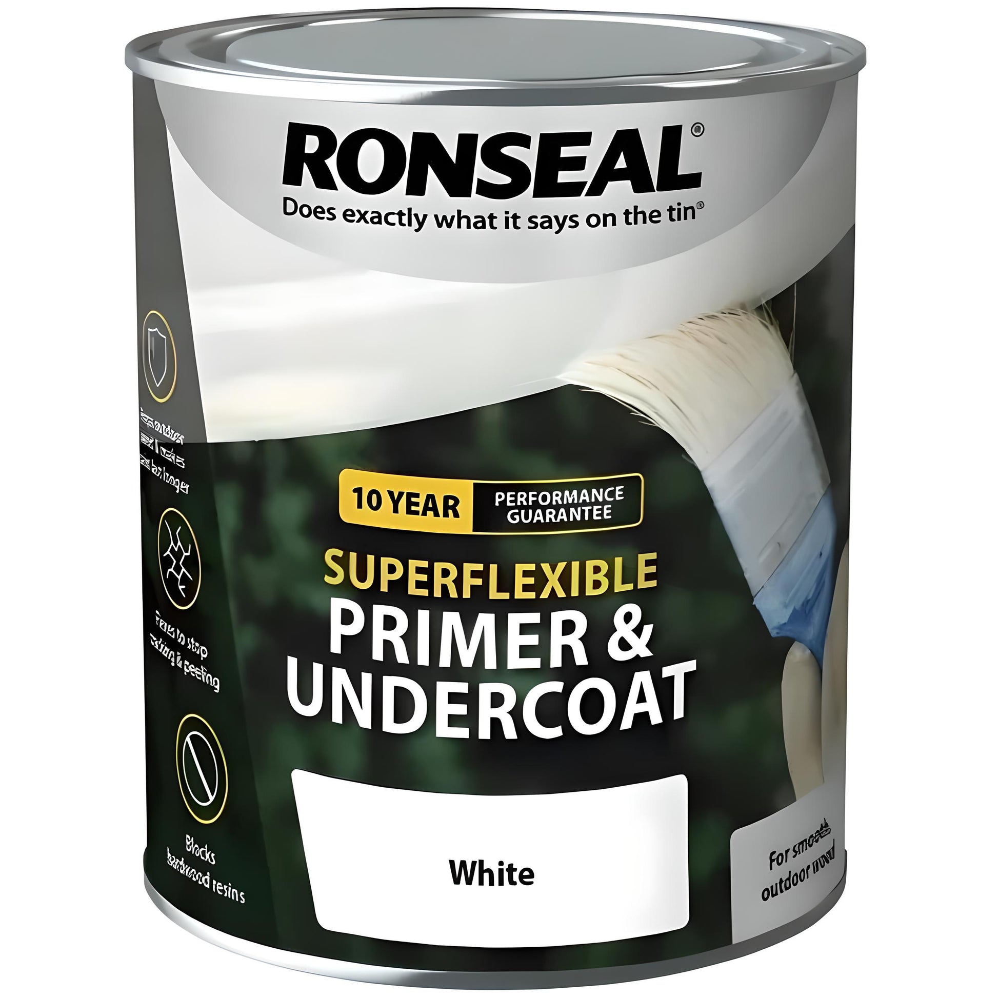 AMK® Ronseal Super Flexible Primer & Undercoat 750ml White
