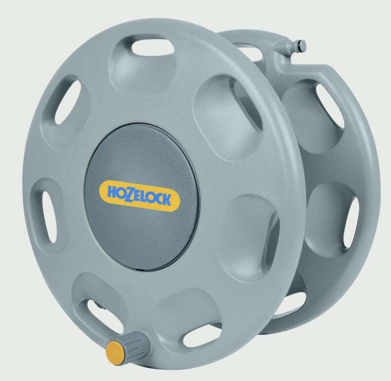 AMK® Hozelock Wall Mounted Reel with Hose Guide 60m