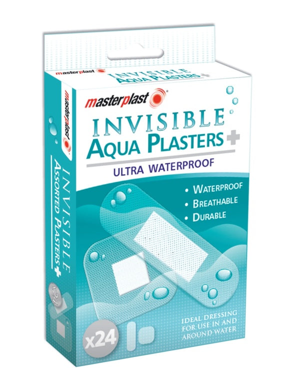 AMK® Masterplast Invisible Aqua Plasters Pack 24