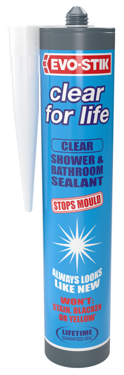 AMK® Evo-Stik Clear for Life Kitchen & Bathroom Sealant C20