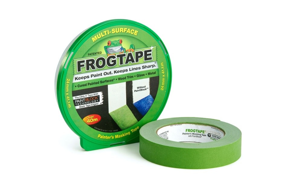 AMK® Frog Tape Painter's Masking Tape 24mm x 41m Multi Surface