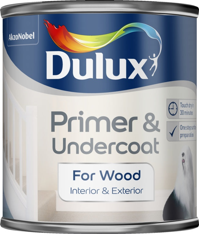 AMK® Dulux Primer & Undercoat for Wood 250ml