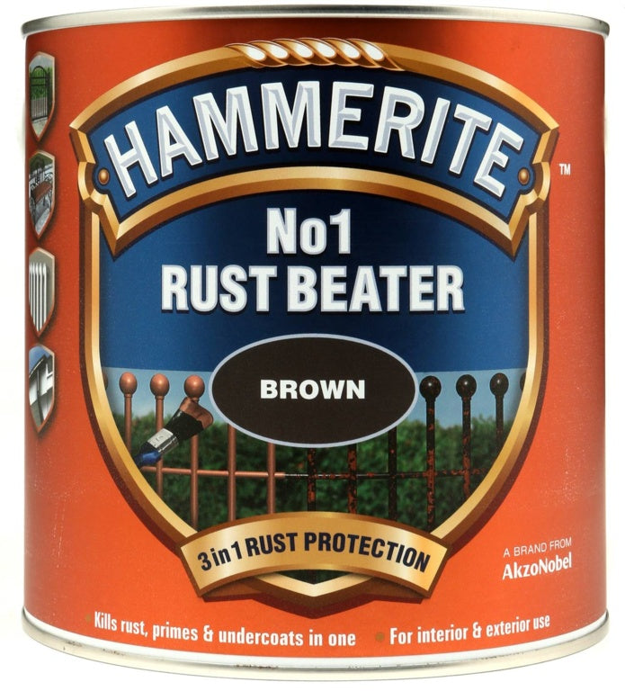 AMK® Hammerite No.1 Rustbeater 2.5L Brown