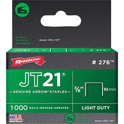 AMK® Arrow JT21/T27 Staples 10mm 3/8in (1000)