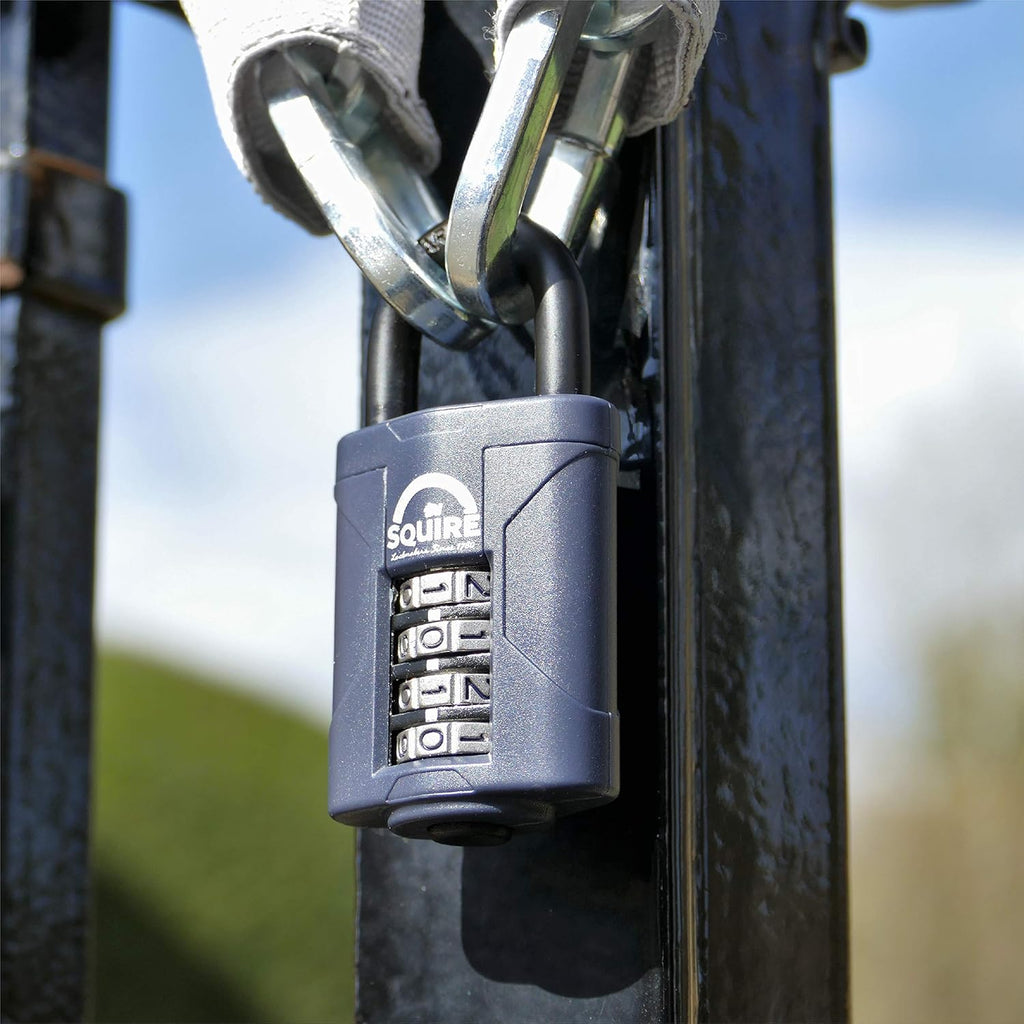 AMK® Squire Recodeable Heavy Duty Combination Padlock 40mm