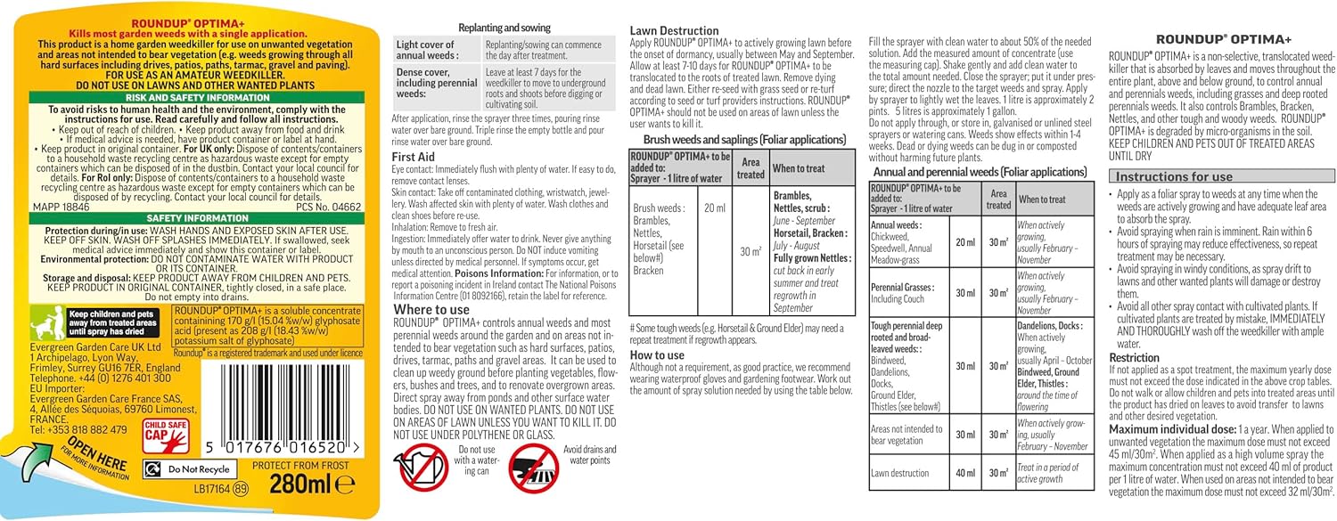 AMK® Roundup Optima+ 280ml