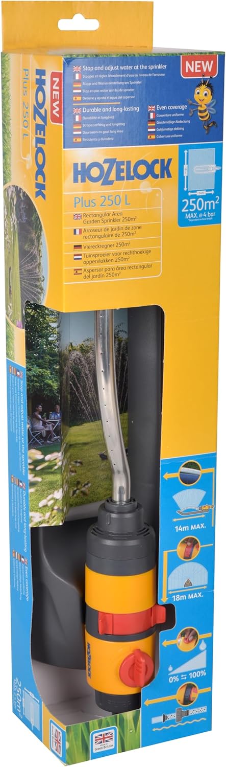 Hozelock Rectangular Sprinkler Plus 250L