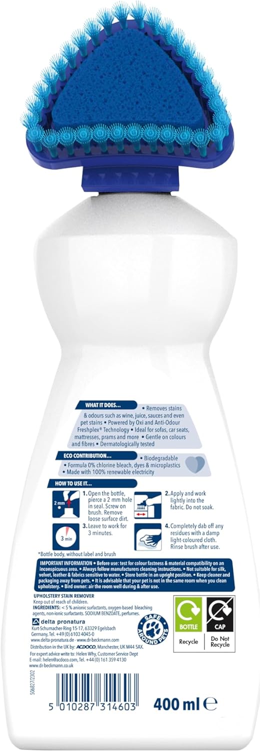 Dr Beckmann Upholstery Stain Remover 400ml
