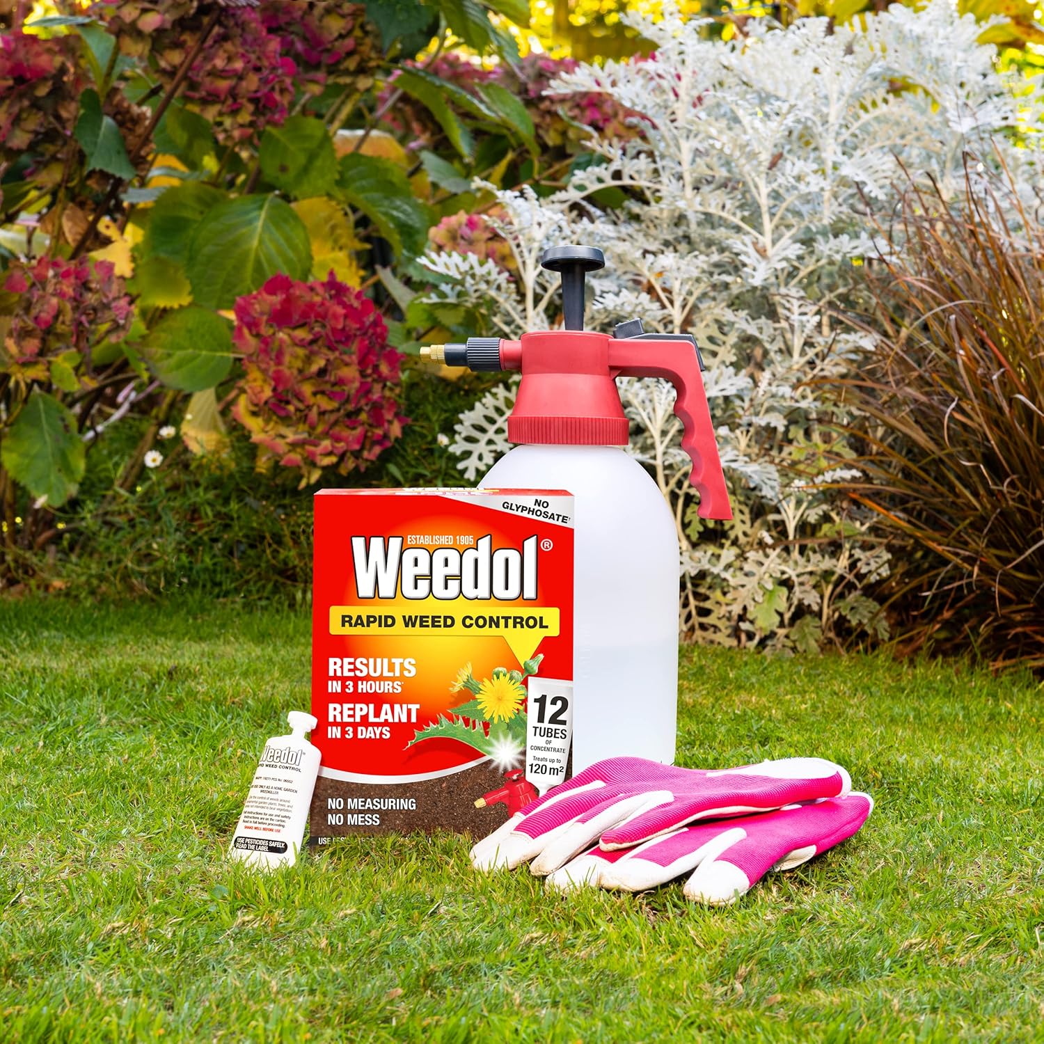 AMK® Weedol Rapid Weed Control 12 Tubes Concentrate