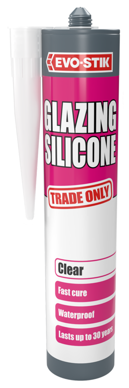 AMK® Evo-Stik Glazing Silicone Clear