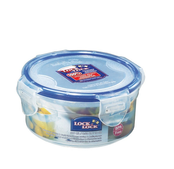 AMK® Locknlock Round Food Storage Container 300ml