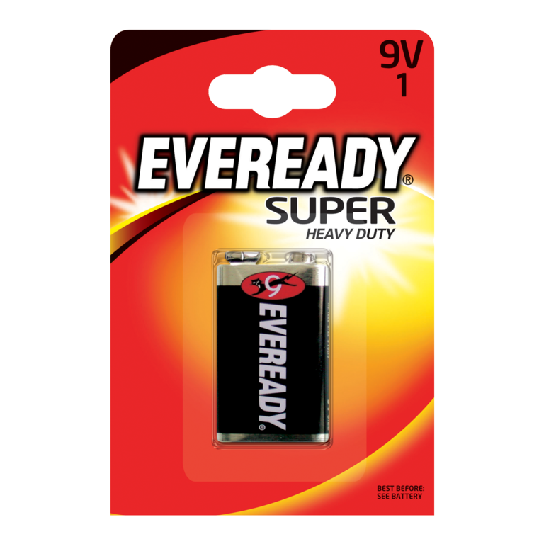 AMK® Eveready Super Heavy Duty Battery 9V