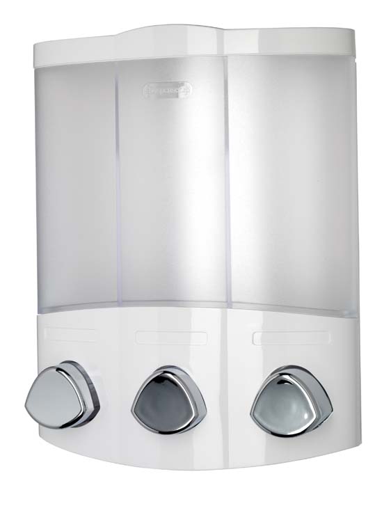 AMK® Croydex Euro Dispenser Trio White