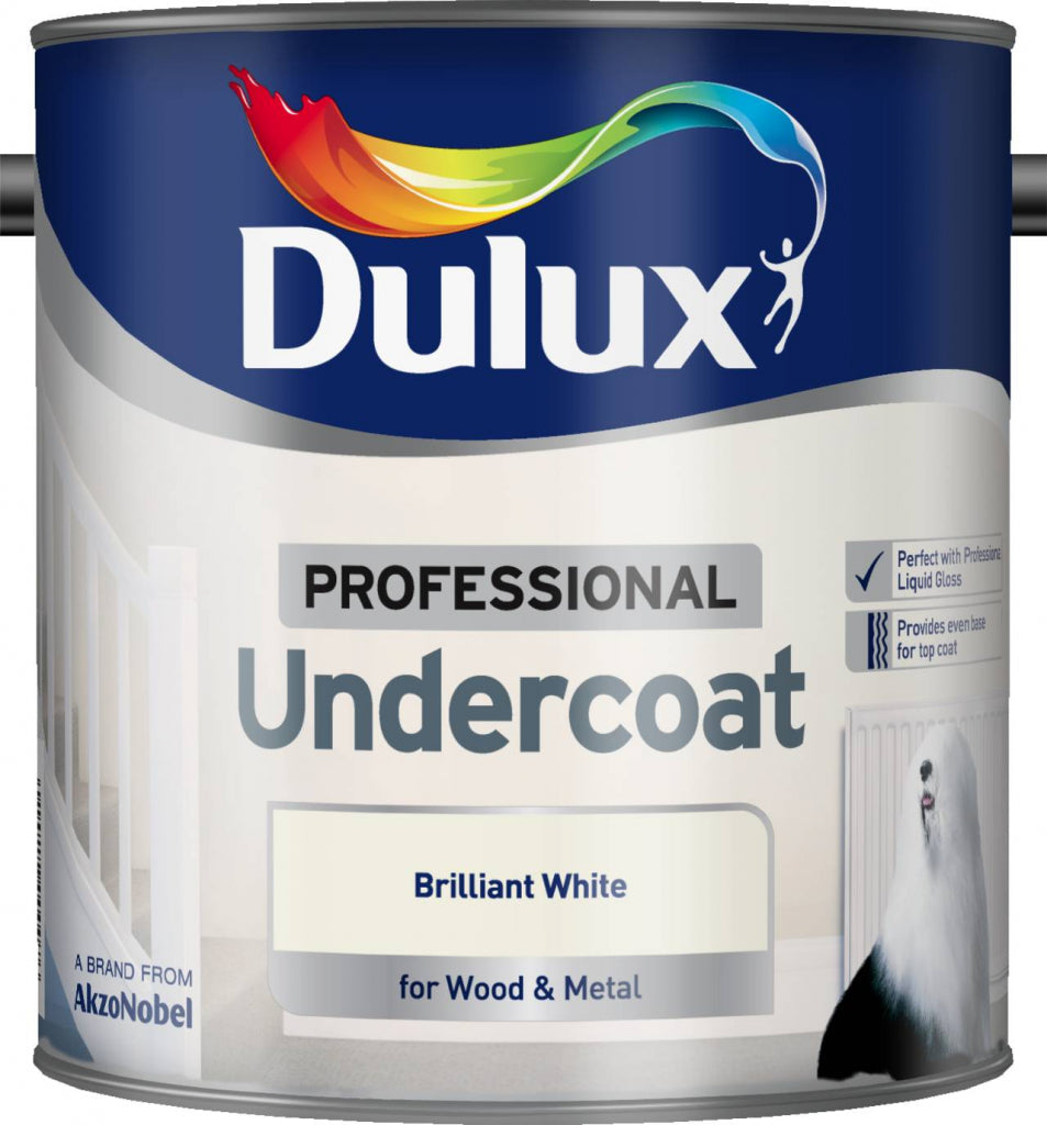 AMK® Dulux Professional Undercoat 2.5L Brilliant White