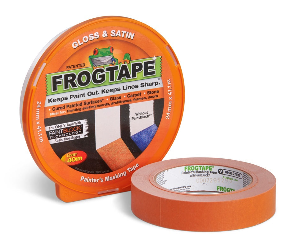AMK® Frog Tape Painter's Masking Tape 24mm x 41.1m Gloss & Satin