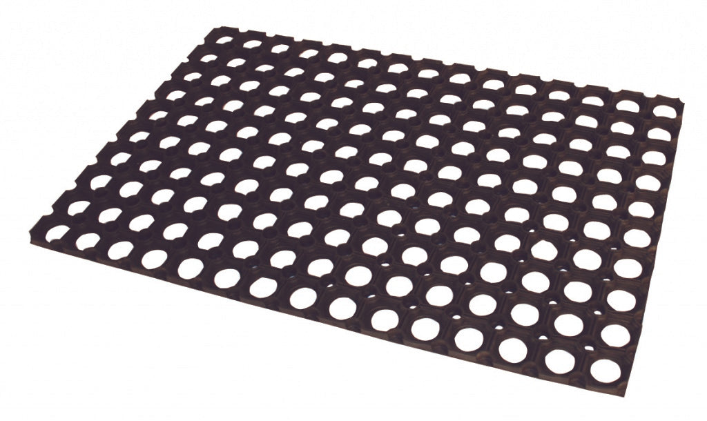 AMK® JVL Rondo Rubber Ring Door Mat 40x60cm