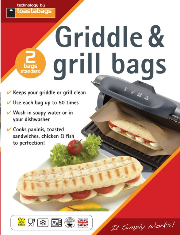 AMK® Toastabags Griddle & Grill Bags Pack 2