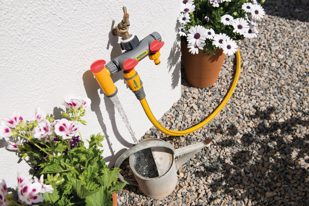 AMK® Hozelock Flow Max 3 Way Tap Connector