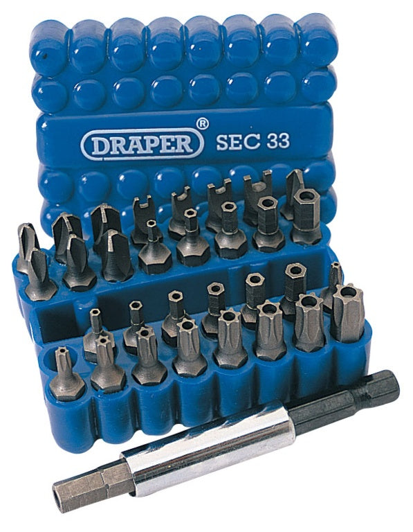 AMK® Draper Security Bit Set 33 Piece