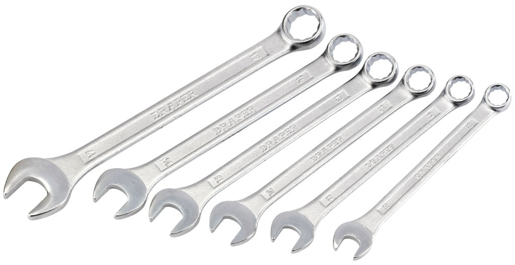AMK® Draper Metric Combination Spanner Set 6 Piece