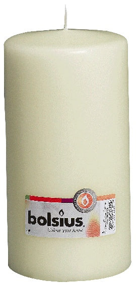 AMK® Bolsius Pillar Candle Single 200mm Ivory