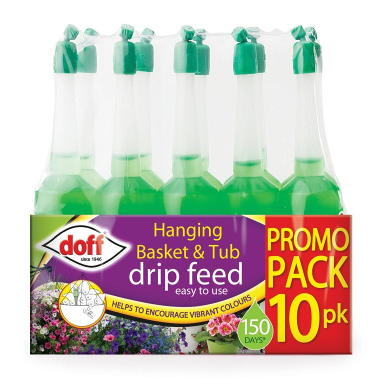 AMK® Doff Drip Feeders Pack 10 Hanging Basket & Tub