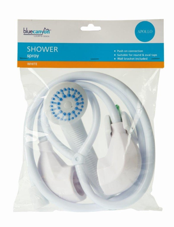 AMK® Blue Canyon Apollo Shower Spray White