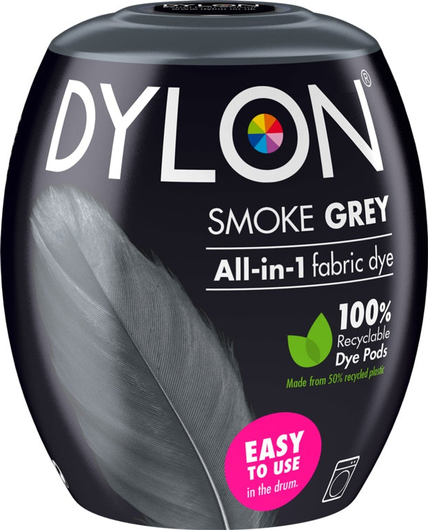 AMK® Dylon All in 1 Fabric Machine Dye Pod Smoke Grey