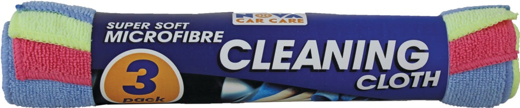 AMK® Granville Chemicals Microfibre Cleaning Cloth 3 Pack