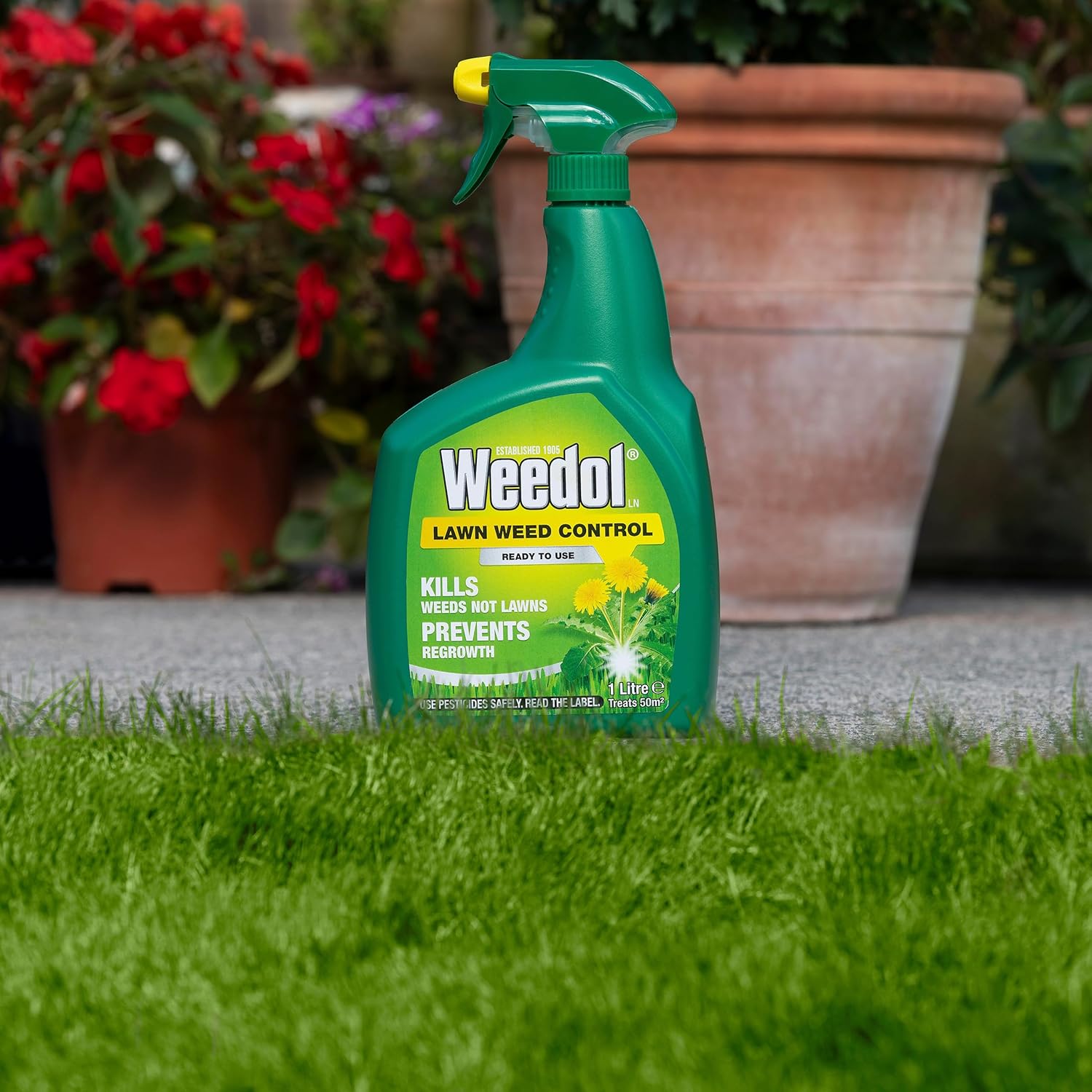 Weedol Lawn Weed Killer Gun 1L