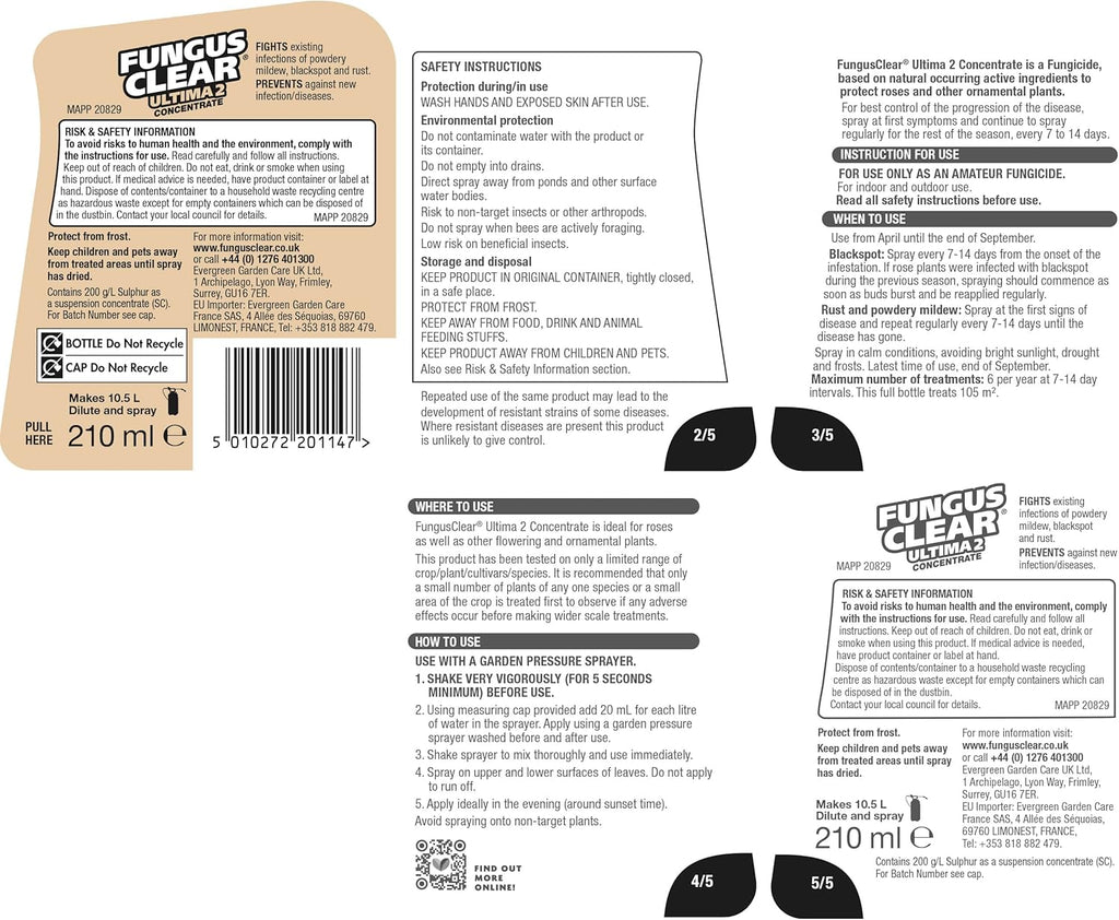 FungusClear Ultimate Concentrate 210ml