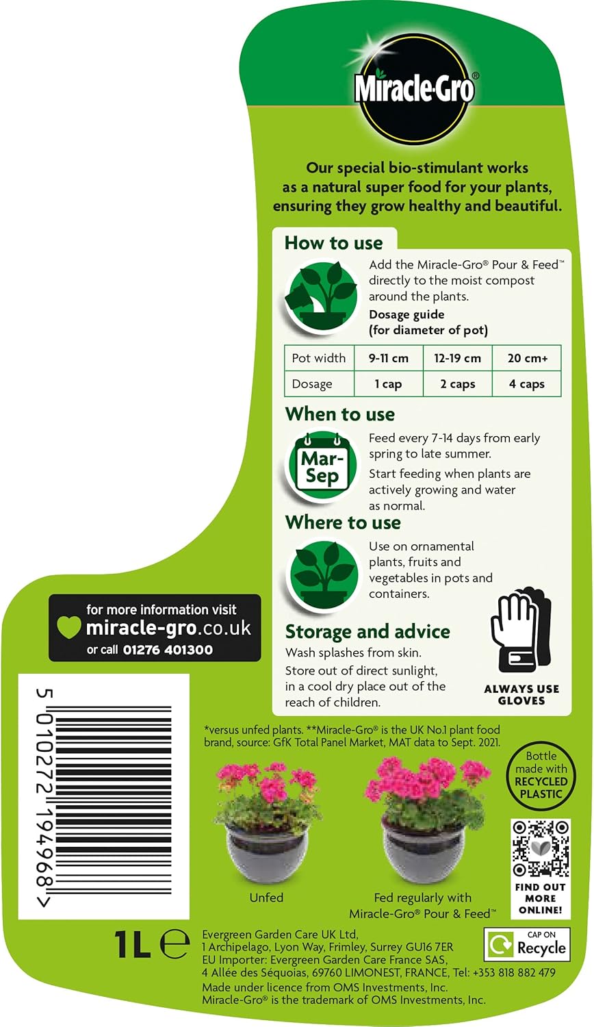 Miracle-Gro® Pour & Feed 1L