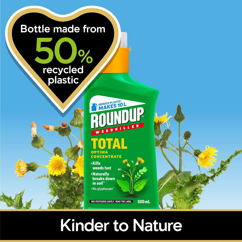 Roundup Total Optima Weedkiller Concentrate 500ml