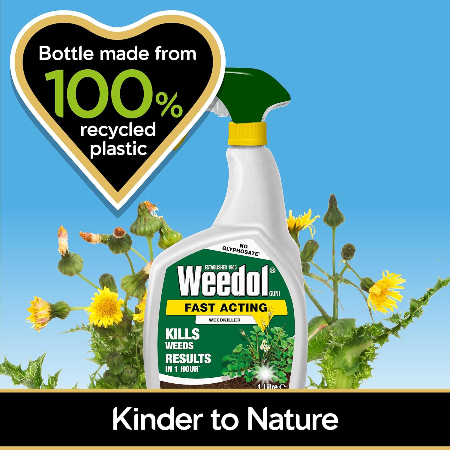 Weedol® Fast Acting Weedkiller 1L RTU