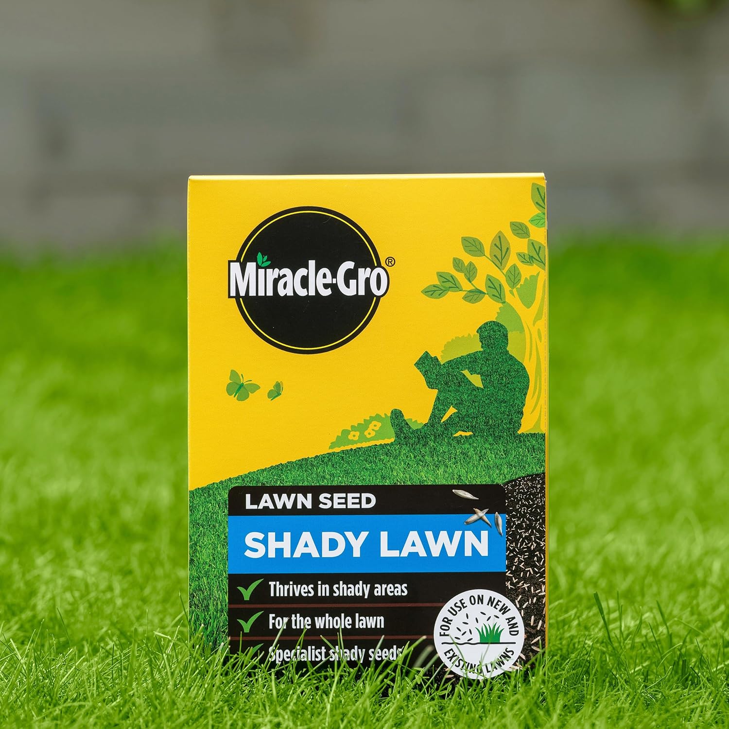 AMK® Miracle-Gro® Shady Lawn Seed Covers Up To 28m2