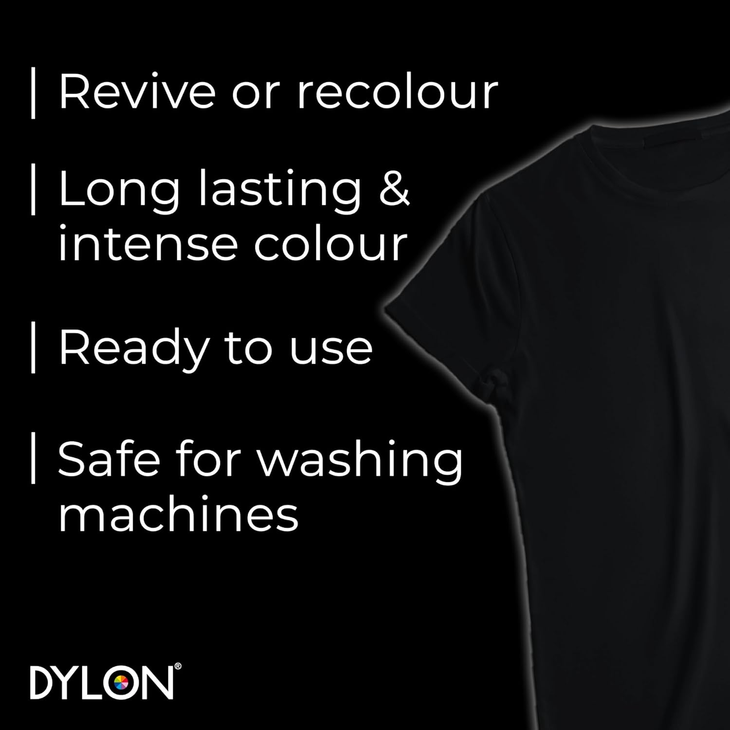 Dylon All in 1 Fabric Dye Intense Black