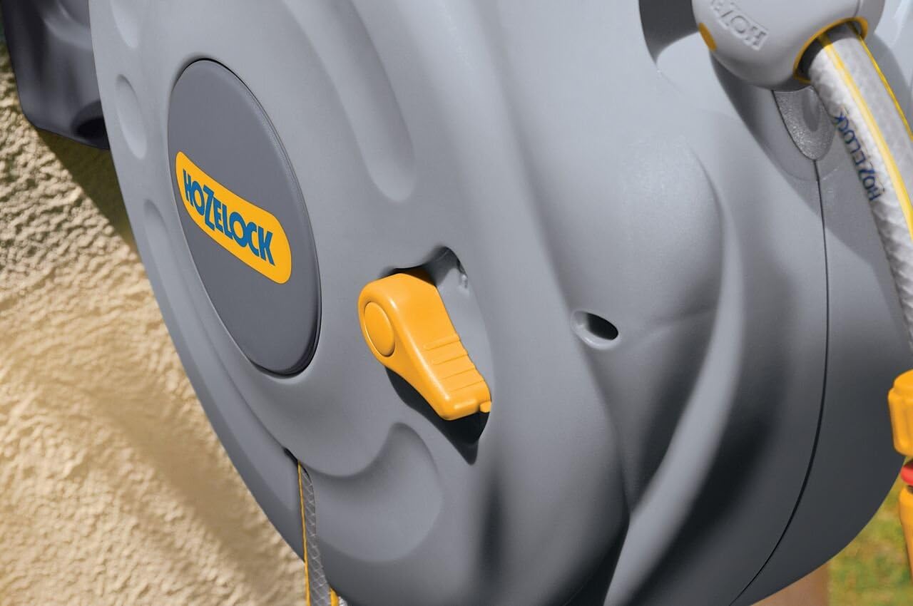 Hozelock Mini Auto Reel Wall Mounted Reel with 10m Hose