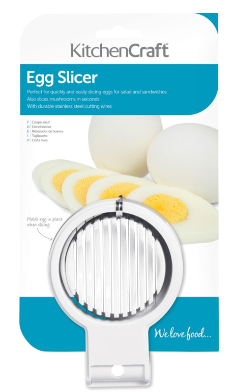 AMK® KitchenCraft Egg Slicer Plastic