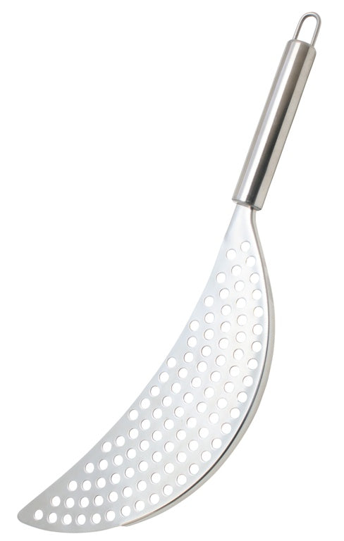 AMK® KitchenCraft Crescent Shaped Pan Drainer Stainless Steel