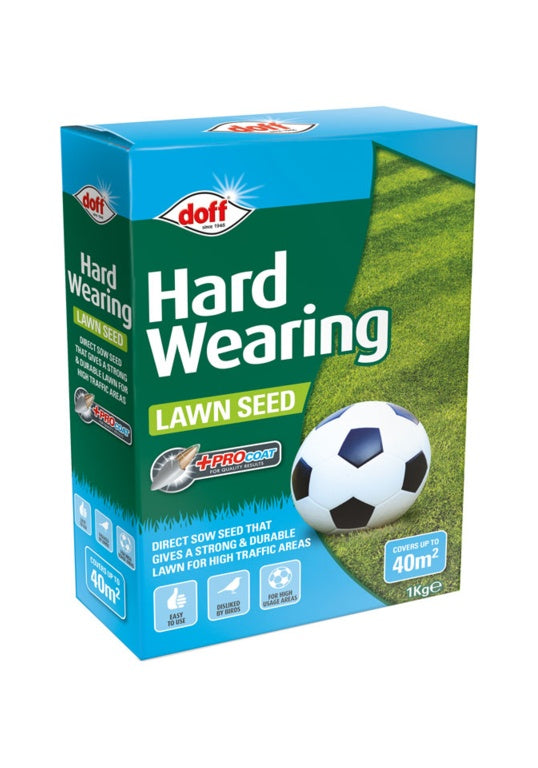 AMK® Doff Hardwearing Lawn Seed With Procoat 1kg