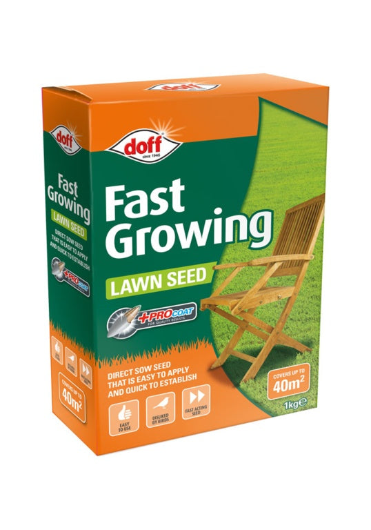 AMK® Doff Fast Acting Lawn Seed With Procoat 1kg