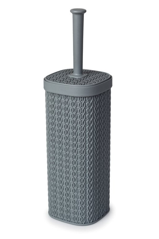 AMK® Blue Canyon Lace Design Toilet Brush Grey
