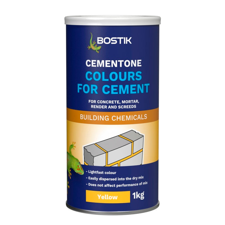 AMK® Cementone Colours For Cement 1kg - Yellow