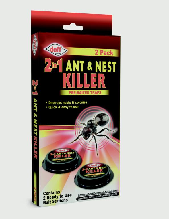 AMK® Doff 2 In 1 Ant & Nest Killer Bait Stations Pack 2