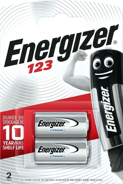 AMK® Energizer Lithium CR123 Battery Card 2